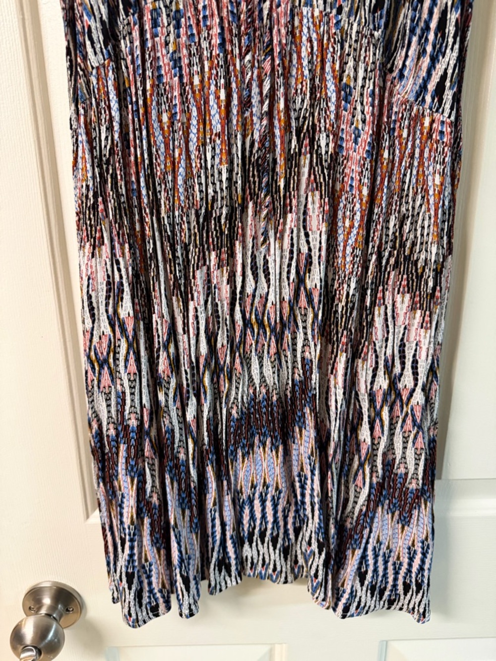 Boho V-Neck Mini Dress - Picture 5 of 8